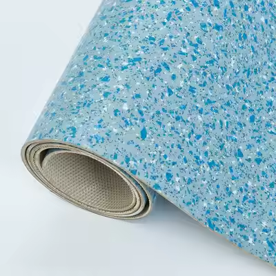 blut dots color of pvc heterogeneous vinyl flooring roll